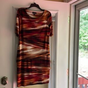 Connected Apparel shift dress. Size 10.